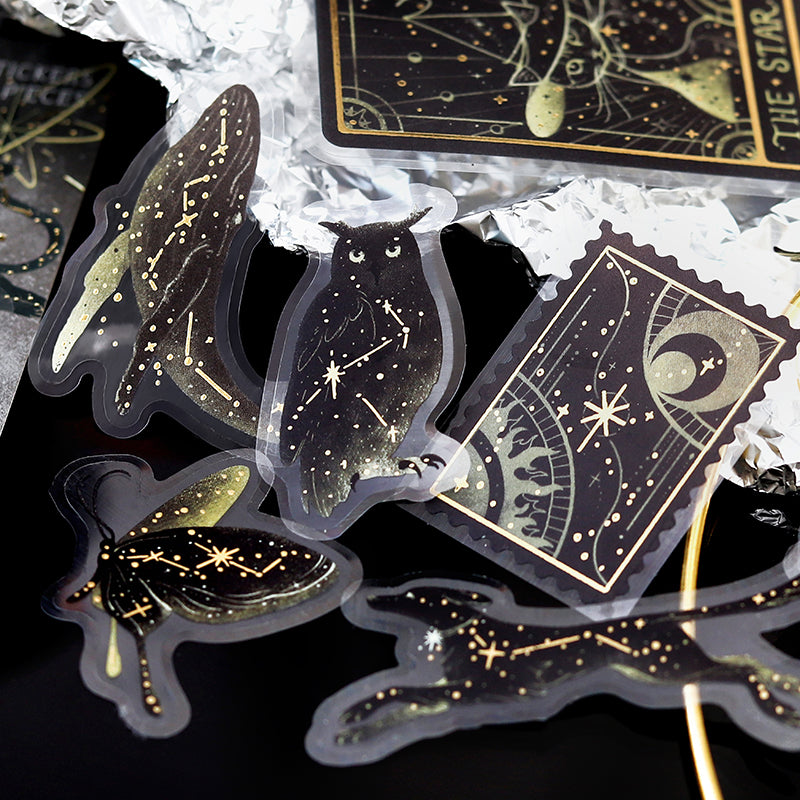 BGM Foil Stamping Clear Seal: Stardust Magic - Pluto — with packaging