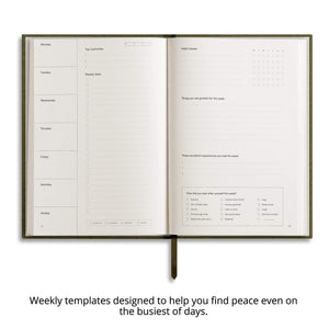 Chai Sunrise Weekly Planner - Rainforest Tree