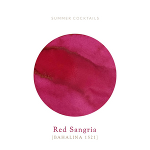 Vinta Inks Summer Cocktails 30ml Bottled Ink - Red Sangria [Bahalina 1521]