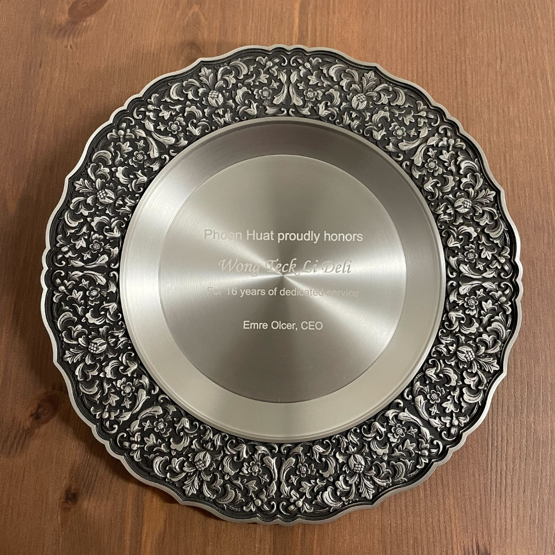 Royal Selangor Classic Expressions Satin Plate