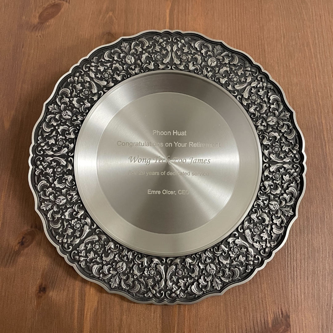 Royal Selangor Classic Expressions Satin Plate