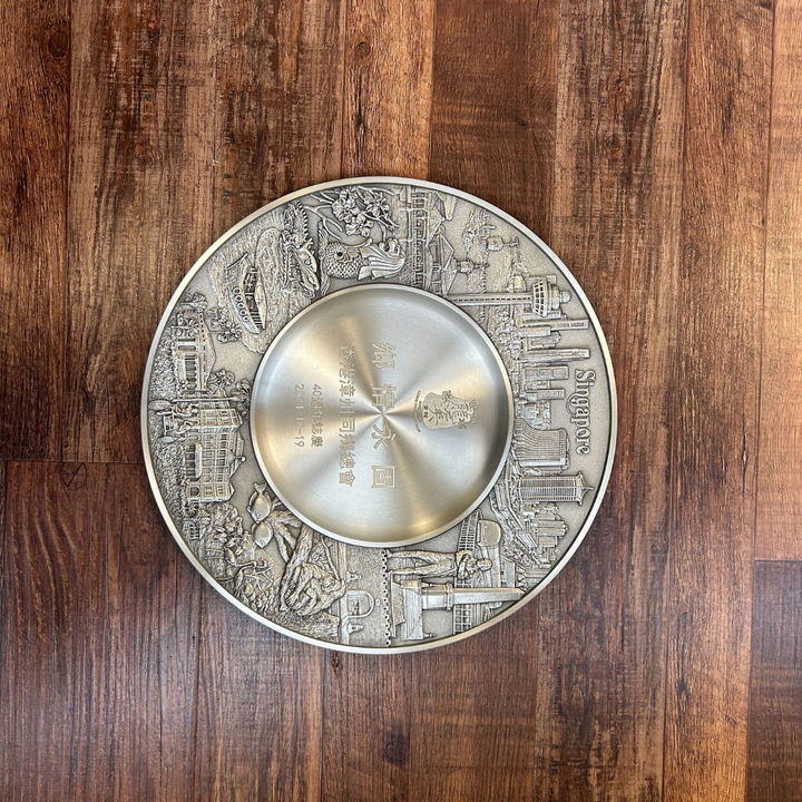 Royal Selangor Singapore Scenes Plates