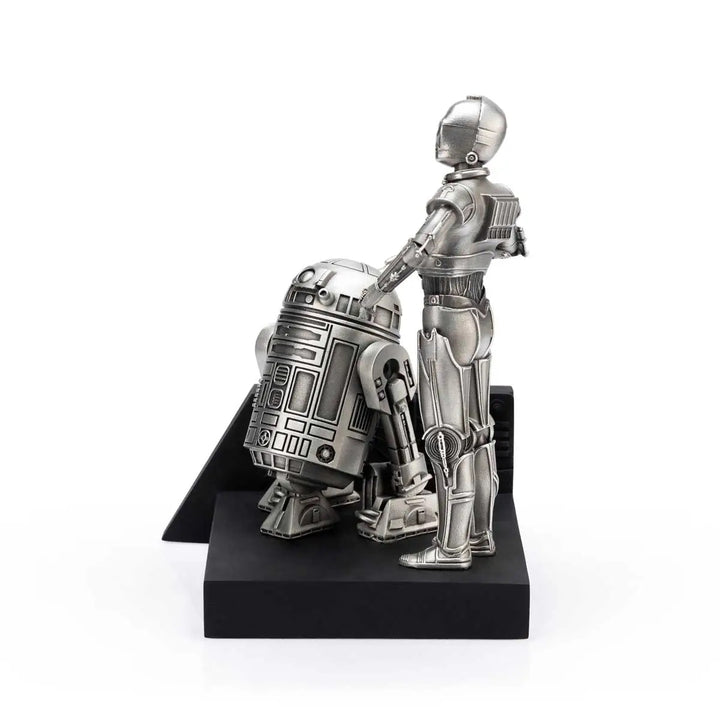 Royal Selangor Starwars Figurine - C-3PO and R2-D2 Endor