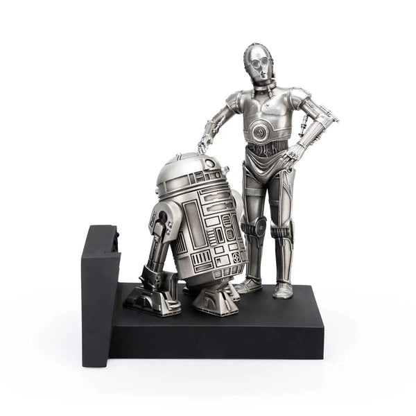 Load image into Gallery viewer, Royal Selangor Starwars Figurine - C-3PO and R2-D2 Endor
