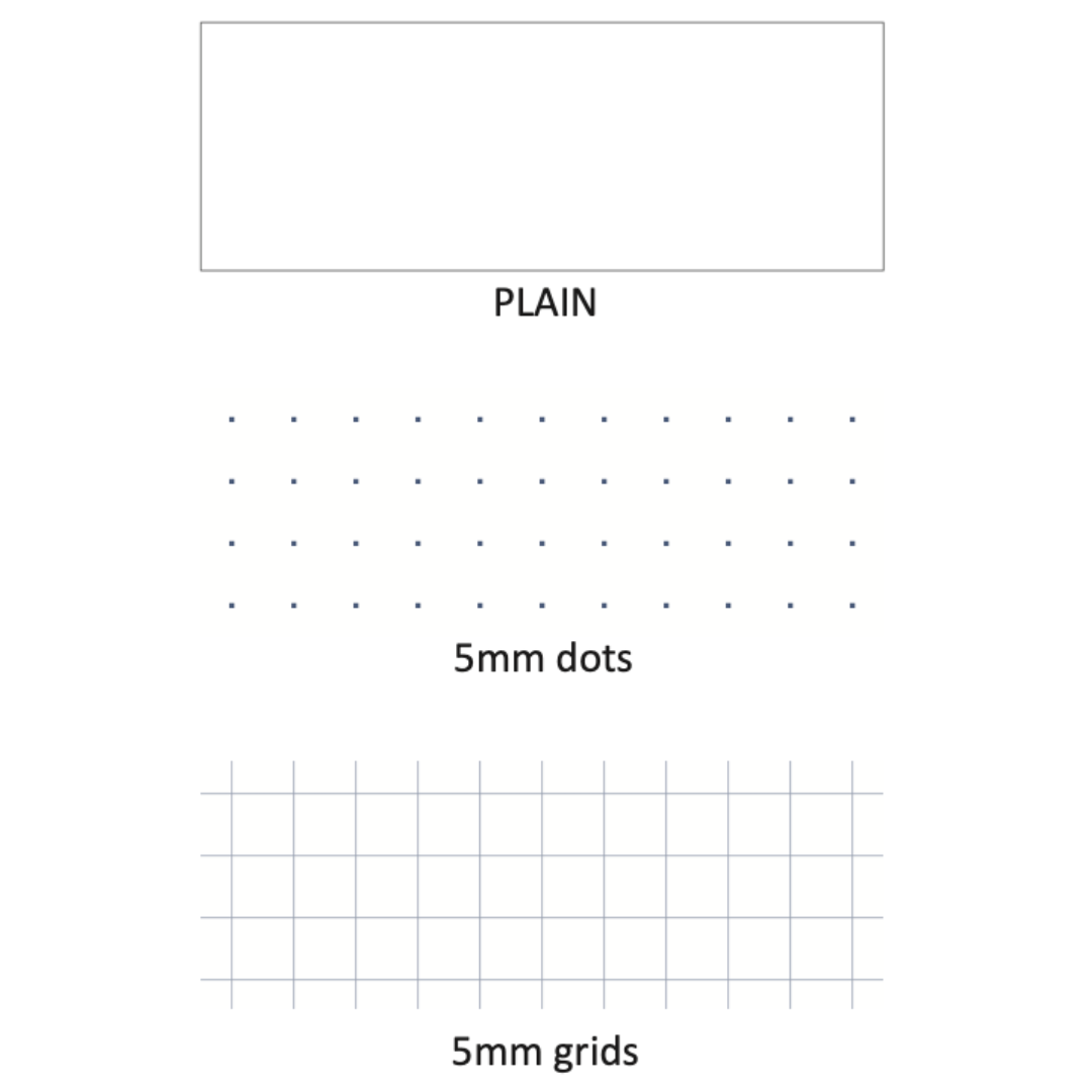 Sanzen Tomoe River FP A5 Softcover Notebook - Grid (160 pages)