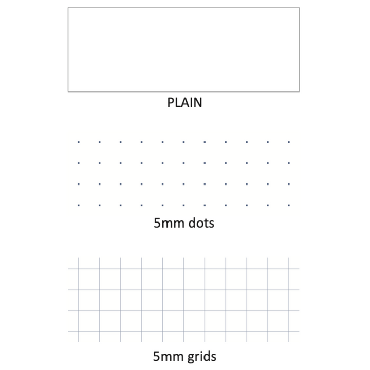 Sanzen Tomoe River FP A5 Softcover Notebook - Grid (160 pages)