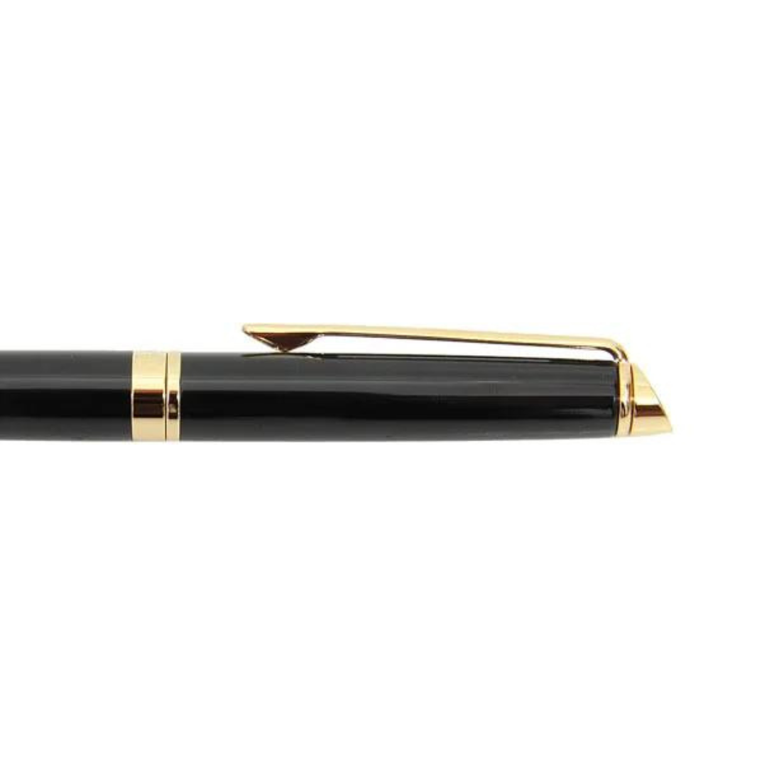 Waterman Hemisphere Laque Black GT Fountain Pen — Waterman fountain pen — precision nib writing instrument, at Cityluxe Singapore stationery store