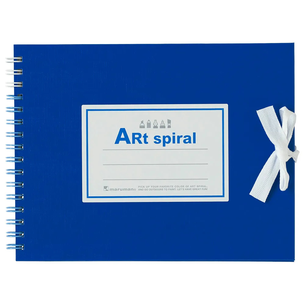 Maruman F0 Sketchbook Art Spiral - Blue