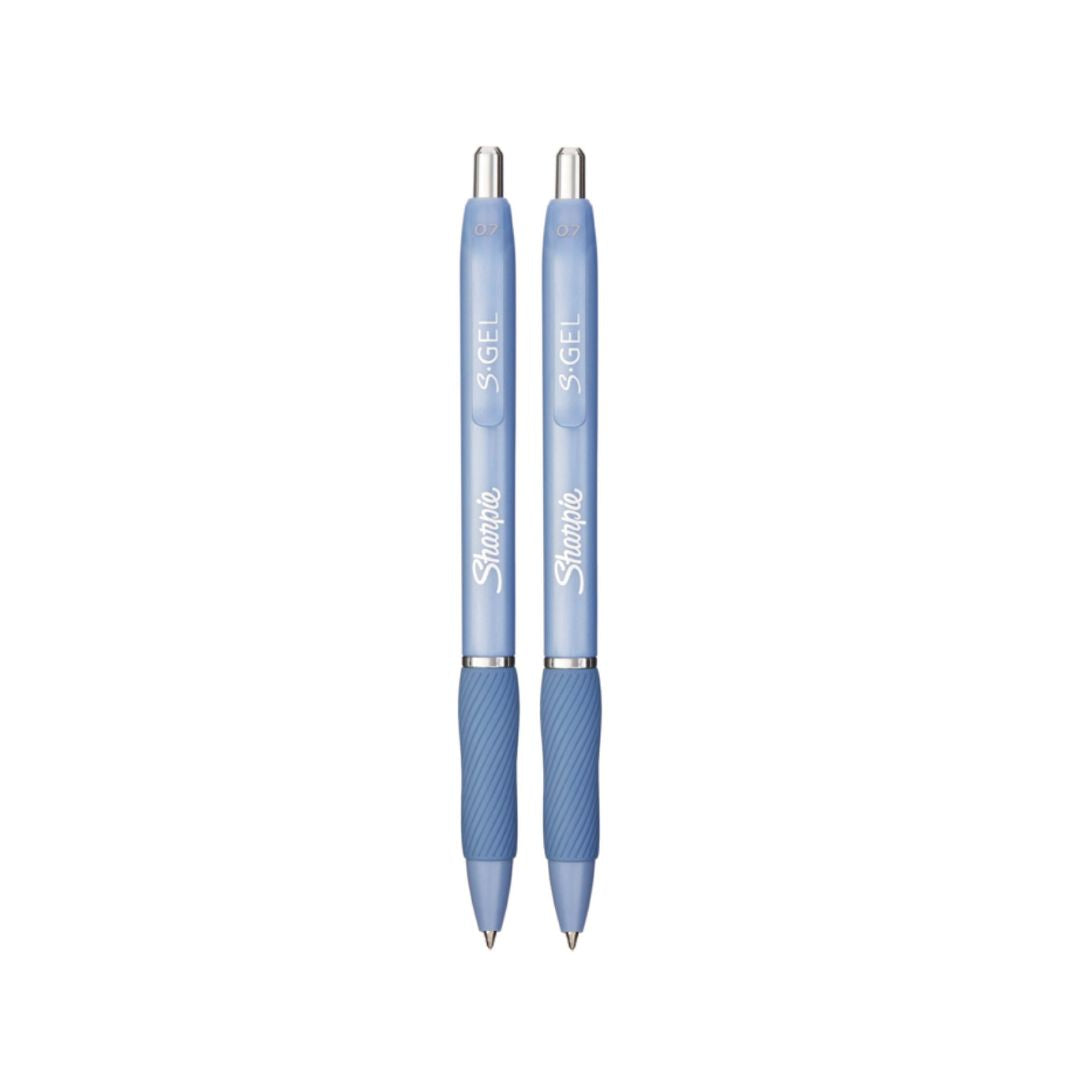 Sharpie S Gel Ballpoint Pen 0.7 mm 2s &amp; Post-it Page Marker 5 Pads 15mm x 50mm | Sharpie X 3M Journal Pack | — Sharpie ballpoint pen — reliable smooth-writing everyday pen, at Cityluxe Singapore