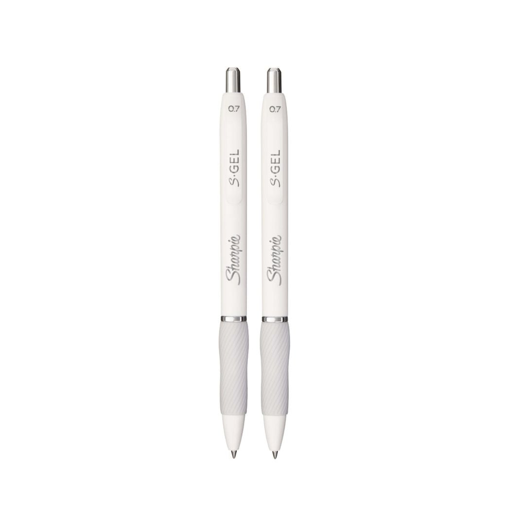 Sharpie S Gel Ballpoint Pen 0.7 mm 2s &amp; Post-it Page Marker 5 Pads 15mm x 50mm | Sharpie X 3M Journal Pack | — Sharpie ballpoint pen — reliable smooth-writing everyday pen, at Cityluxe Singapore