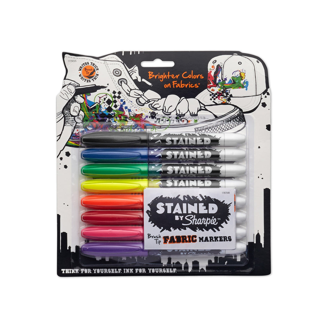 Sharpie Fabric Marker - Pack of 8