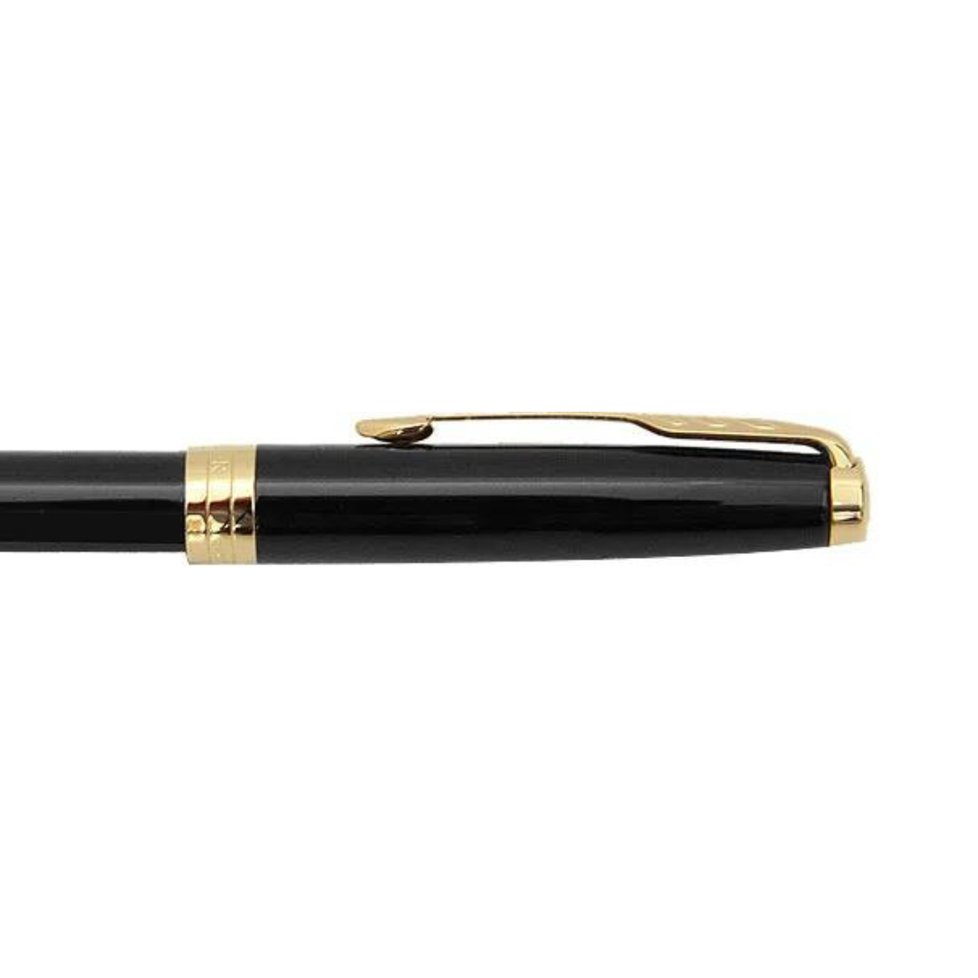 Parker Sonnet Lacquer Black GT Ballpoint Pen — Parker ballpoint pen — reliable smooth-writing everyday pen, at Cityluxe Singapore