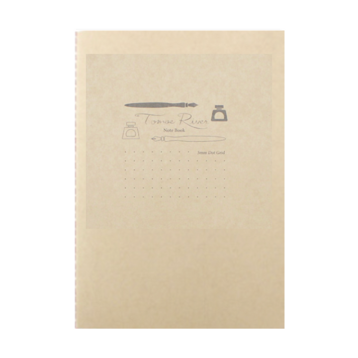 Sanzen Tomoe River FP A5 Stitch Notebook in Dotted (64 pages) — Sanzen notebook — quality writing journal with premium paper, at Cityluxe Singapore stationery store