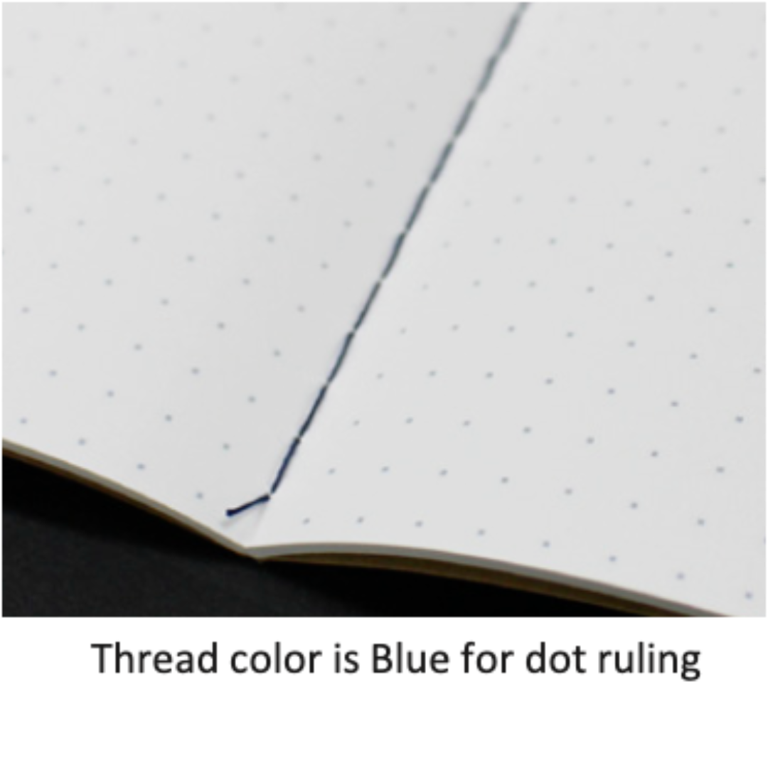 Sanzen Tomoe River FP A5 Stitch Notebook in Dotted (64 pages) — Sanzen notebook — quality writing journal with premium paper, at Cityluxe Singapore stationery store