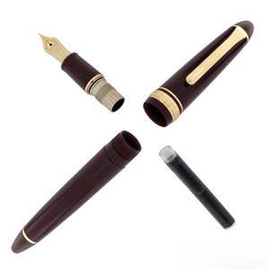 Sailor 1911S 14k Nib Fountain Pen - Maroon with Gold Accent [Pre-Order]