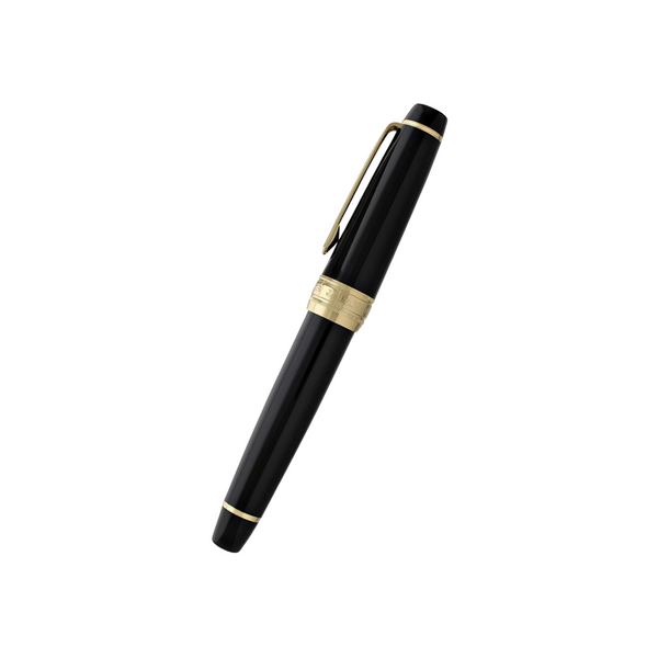 이미지를 갤러리 뷰어에 로드 , Sailor King of Pens Professional Gear 21k Nib Fountain Pen - Black with Gold Accent [Pre-Order]
