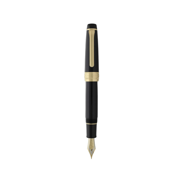 이미지를 갤러리 뷰어에 로드 , Sailor King of Pens Professional Gear 21k Nib Fountain Pen - Black with Gold Accent [Pre-Order]
