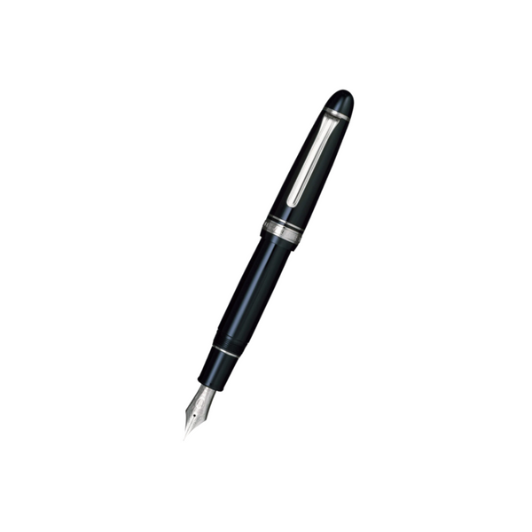 Load image into Gallery viewer, Sailor King of Pens 1911 21k Nib Fountain Pen - Black with Rhodium Accent [Pre-Order]
