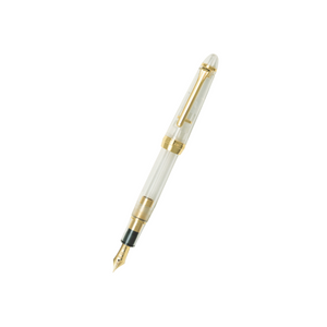 Sailor 1911S 14k Nib Fountain Pen - Transparent Demonstrator with Gold Accent [Pre-Order]