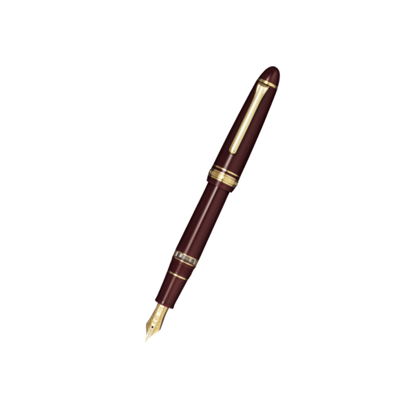 이미지를 갤러리 뷰어에 로드 , Sailor 1911L 21k Nib Fountain Pen - Realo Maroon with Gold Accent [Pre-Order]
