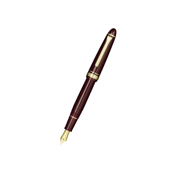 이미지를 갤러리 뷰어에 로드 , Sailor 1911S 14k Nib Fountain Pen - Maroon with Gold Accent [Pre-Order]
