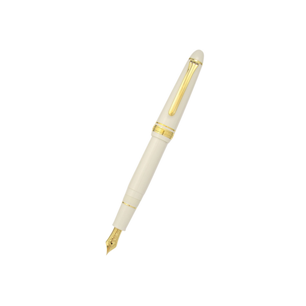 이미지를 갤러리 뷰어에 로드 , Sailor 1911S 14k Nib Fountain Pen - Ivory with Gold Accent [Pre-Order]
