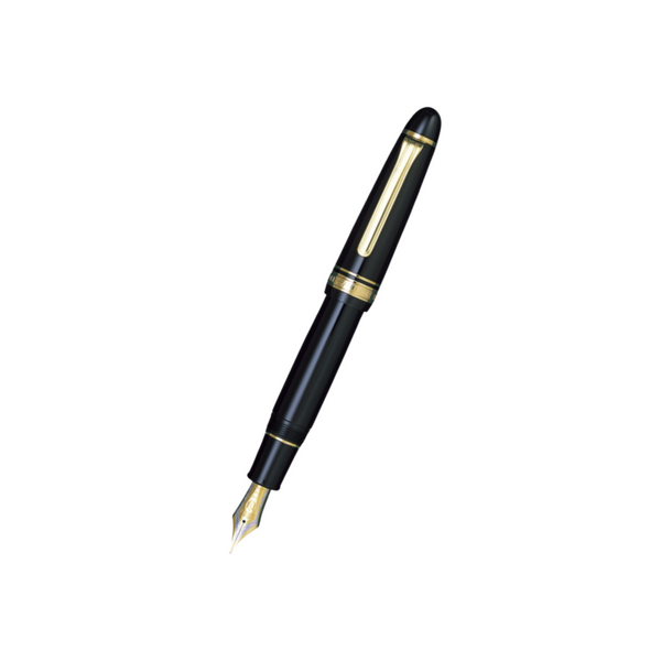 Load image into Gallery viewer, Sailor King of Pens 1911 21k Nib Fountain Pen - Black with Gold Accent [Pre-Order]
