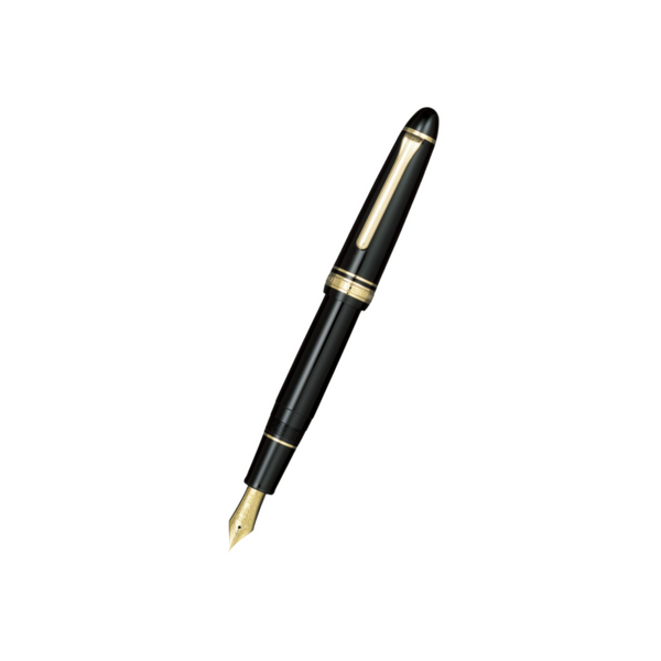 将图片加载到图库查看器，Sailor 1911L 21k Nib Fountain Pen - Lefty Black with Gold Accent [Pre-Order]

