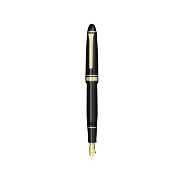 이미지를 갤러리 뷰어에 로드 , Sailor 1911S 14k Nib Fountain Pen - Black with Gold Accent [Pre-Order]
