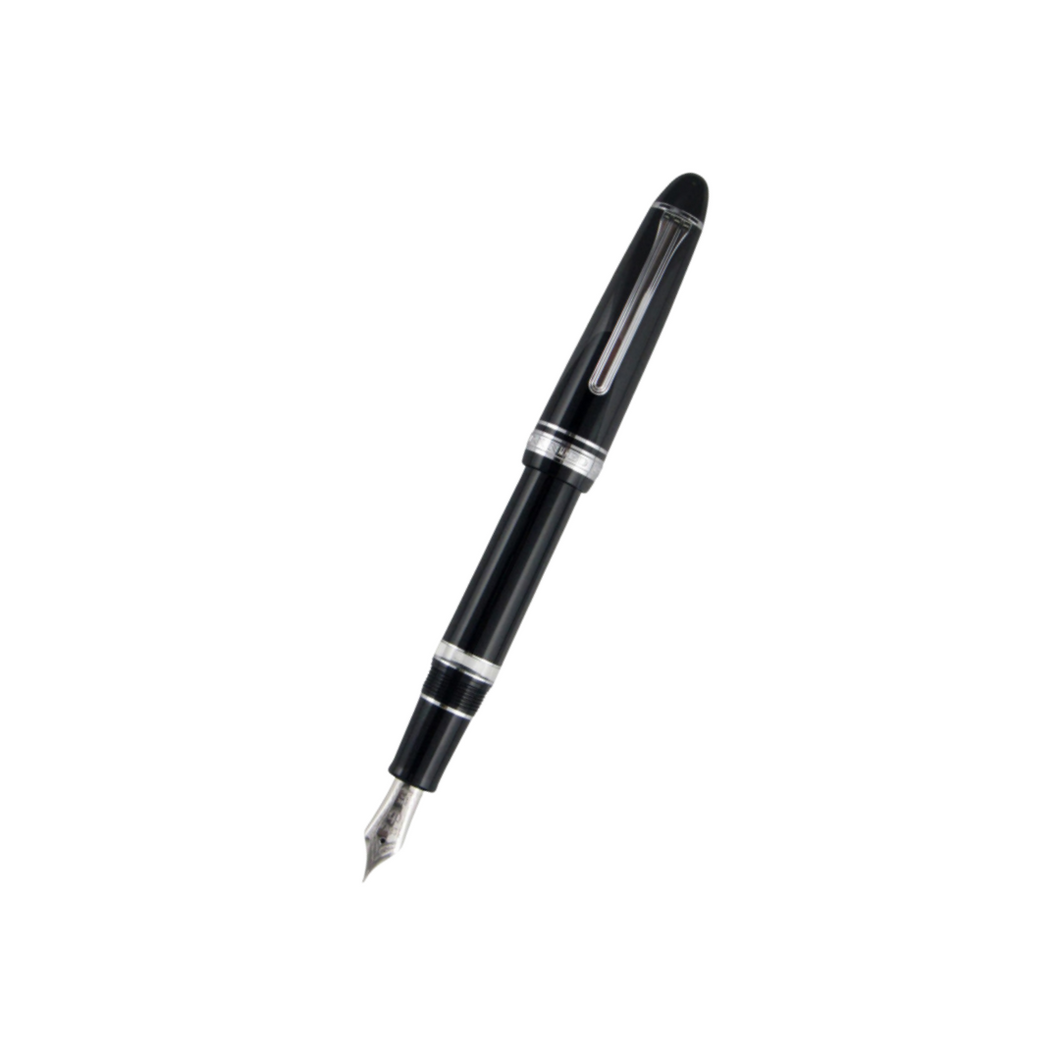 Sailor 1911L 21k Nib Fountain Pen - Realo Black with Rhodium Accent [Pre-Order]