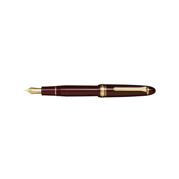 이미지를 갤러리 뷰어에 로드 , Sailor 1911L 21k Nib Fountain Pen - Maroon with Gold Accent [Pre-Order]
