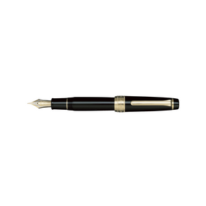 Sailor King of Pens Professional Gear 21k Nib Fountain Pen - Black with Gold Accent [Pre-Order]