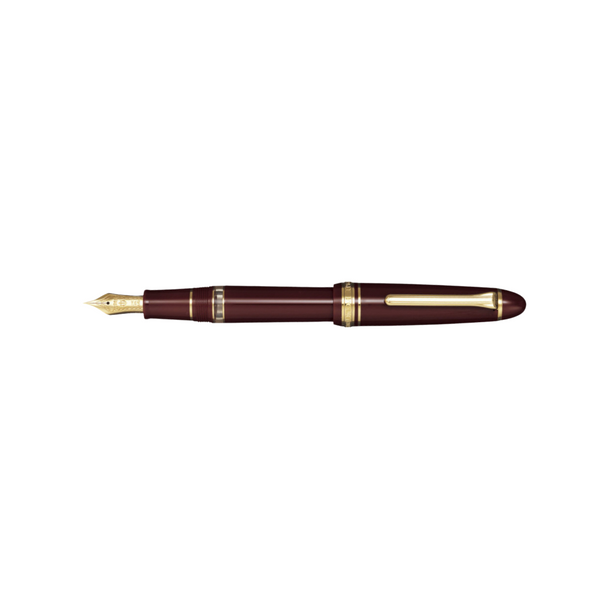 Load image into Gallery viewer, Sailor 1911L 21k Nib Fountain Pen - Realo Maroon with Gold Accent [Pre-Order]
