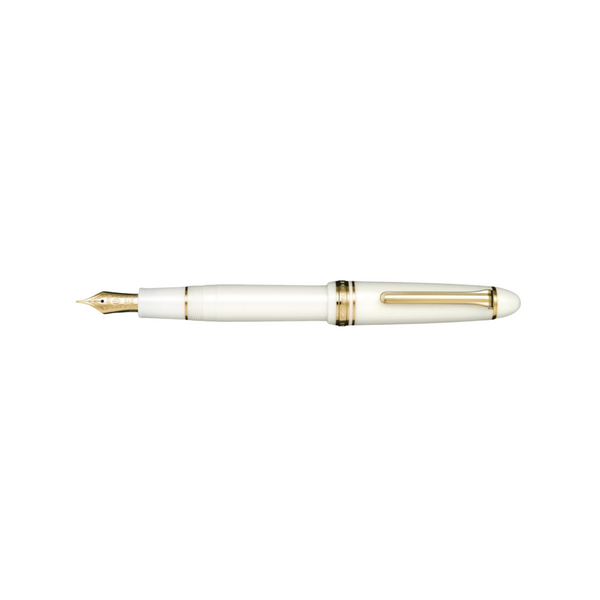 Load image into Gallery viewer, Sailor 1911L 21k Nib Fountain Pen - White with Gold Accent [Pre-Order]
