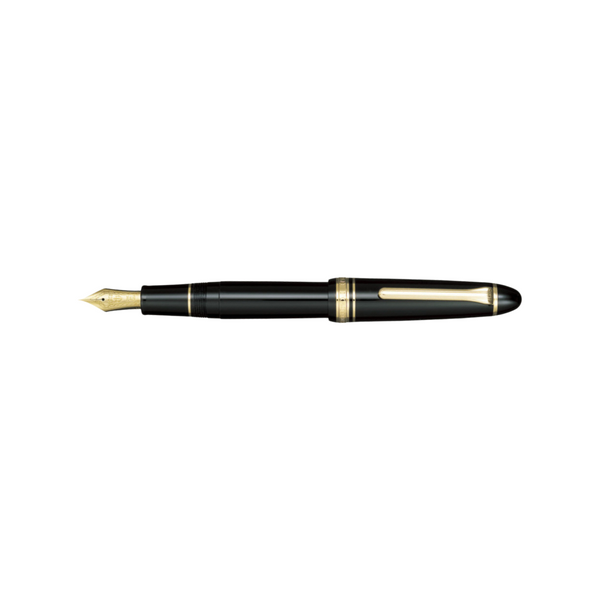 이미지를 갤러리 뷰어에 로드 , Sailor 1911L 21k Nib Fountain Pen - Lefty Black with Gold Accent [Pre-Order]
