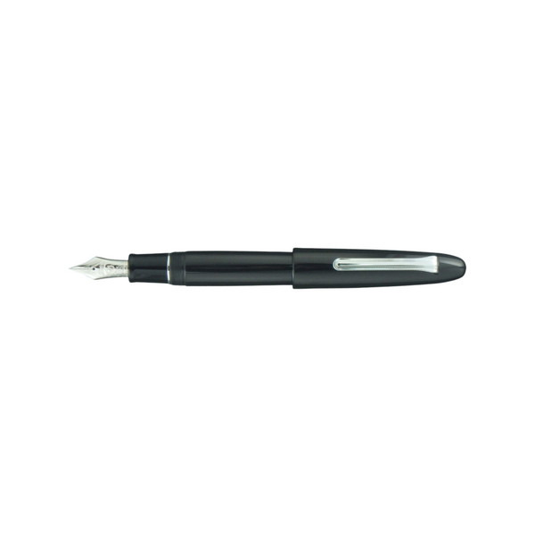将图片加载到图库查看器，Sailor King of Pens 21k Nib Fountain Pen - Black Ebonite with Rhodium Accent [Pre-Order]
