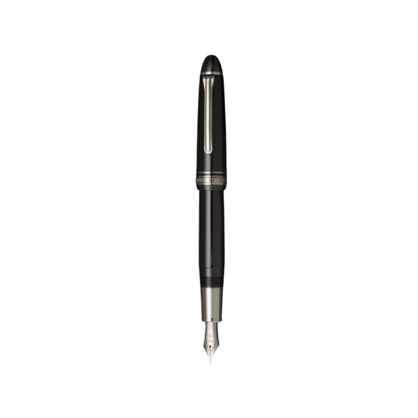 Load image into Gallery viewer, Sailor 1911L 21k Nib Fountain Pen - Black Luster with Rhodium Accent [Pre-Order]

