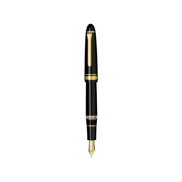 Load image into Gallery viewer, Sailor 1911L 21k Nib Fountain Pen - Realo Black with Gold Accent [Pre-Order]
