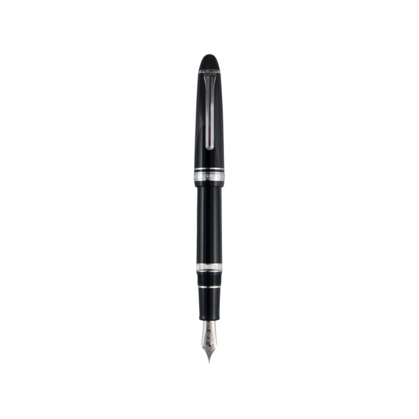 Load image into Gallery viewer, Sailor 1911L 21k Nib Fountain Pen - Realo Black with Rhodium Accent [Pre-Order]
