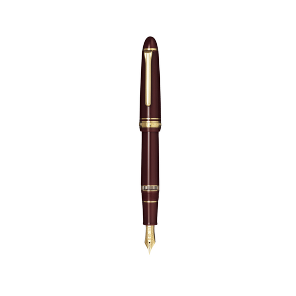 Load image into Gallery viewer, Sailor 1911L 21k Nib Fountain Pen - Realo Maroon with Gold Accent [Pre-Order]

