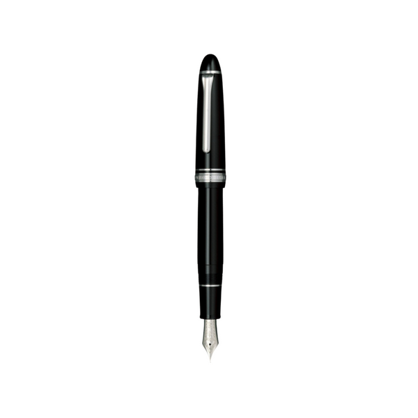 Load image into Gallery viewer, Sailor 1911L 21k Nib Fountain Pen -  Black with Rhodium Accent [Pre-Order]
