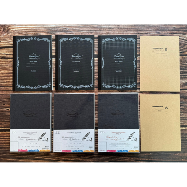 이미지를 갤러리 뷰어에 로드 , Sanzen Tomoe River FP A5 Stitch Notebook - Plain (64 pages)
