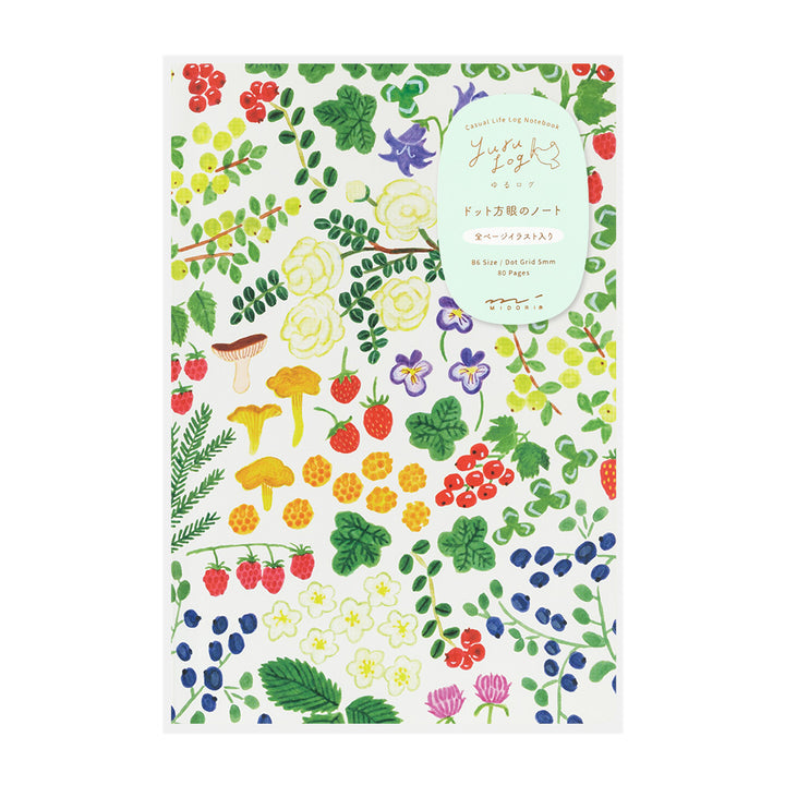Midori Yuru Log Notebook [B6] - Scandinavia