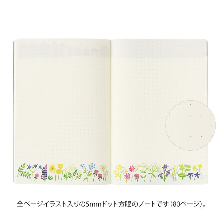 Midori Yuru Log Notebook [B6] - Scandinavia
