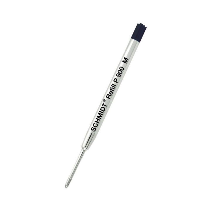 Schmidt P900 Ballpoint Pen Refill in Black | Medium — Schmidt ballpoint pen — reliable smooth-writing everyday pen, at Cityluxe Singapore