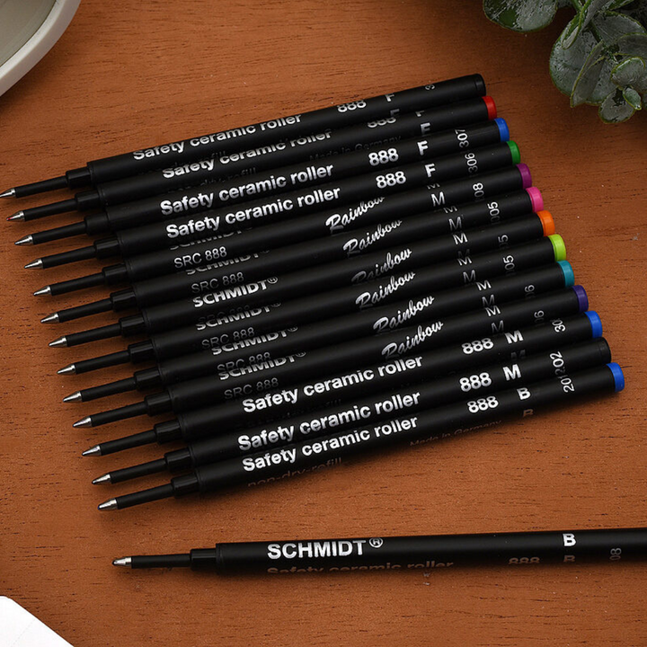 Schmidt Safety Ceramic Rollerball Refill 888 - Black | Fine