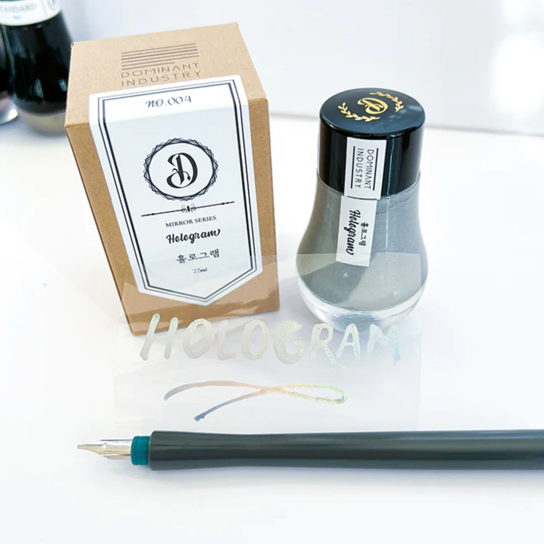 Dominant Industry Mirror 25ml Ink Bottle (for Dip Pen)-Hologram