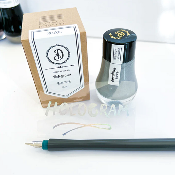 Load image into Gallery viewer, Dominant Industry Mirror 25ml Ink Bottle (for Dip Pen)-Hologram
