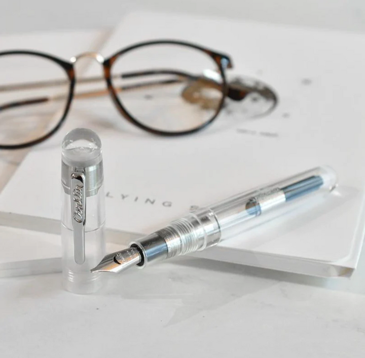 Conklin All American Demo Special Edition Fountain Pen Omniflex Nib — Conklin fountain pen — precision nib writing instrument, at Cityluxe Singapore stationery store