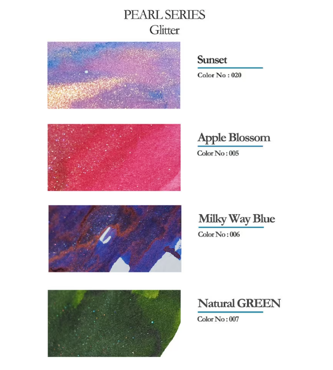 Dominant Industry Pearl 25ml Ink Bottle  Apple Blossom 005